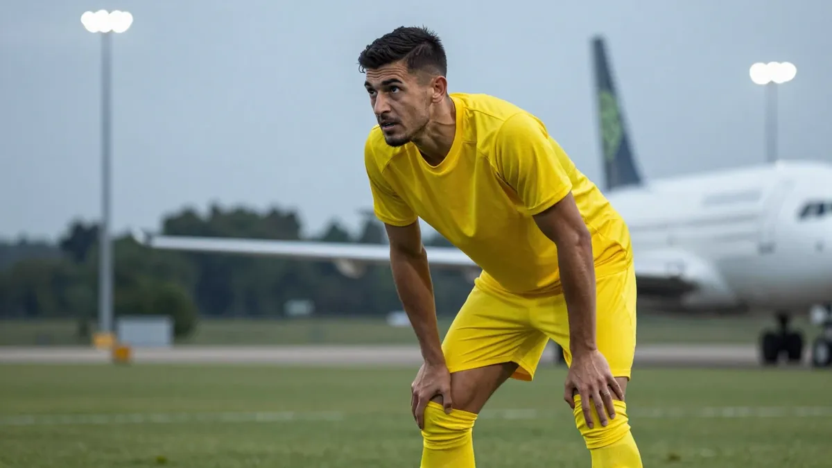 La UD Las Palmas ha tenido que dividir su expedición en dos vuelos distintos para llegar a Ipurúa, un problema logístico...